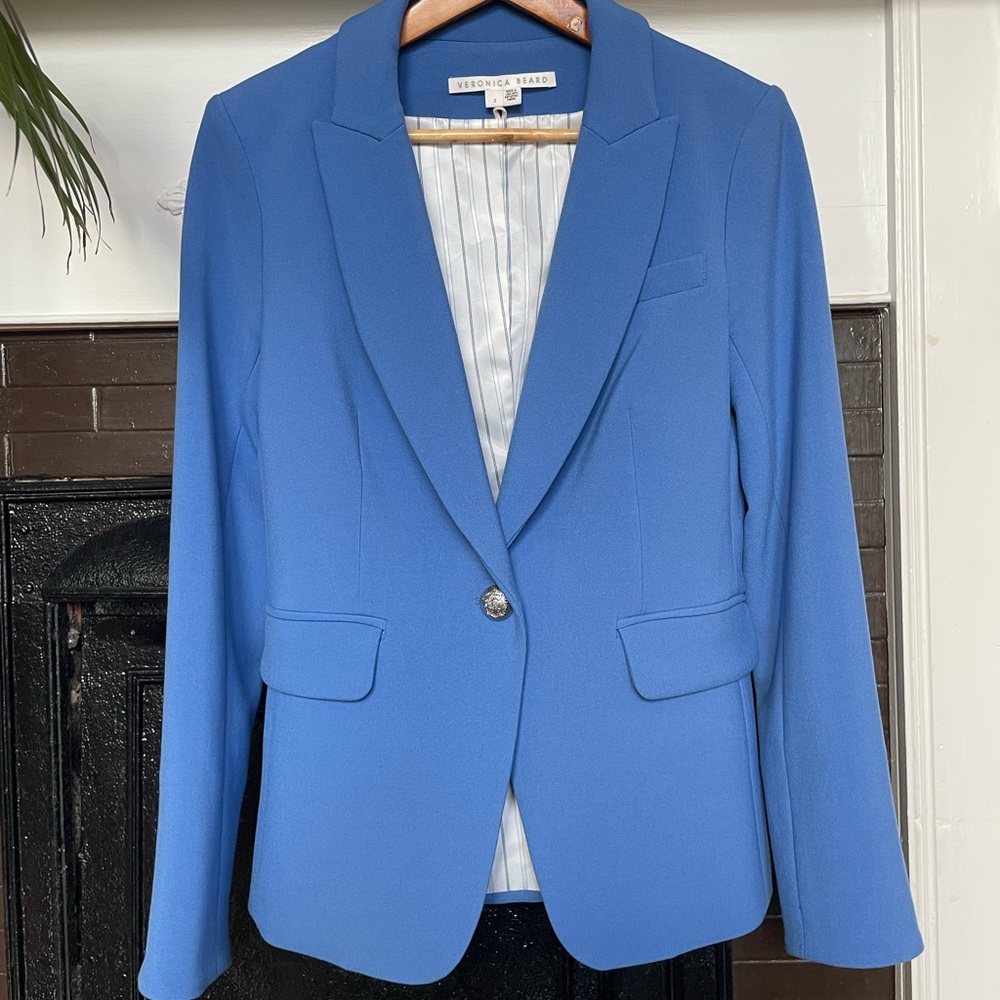 Veronica Beard Women's Baby Blue Blazer